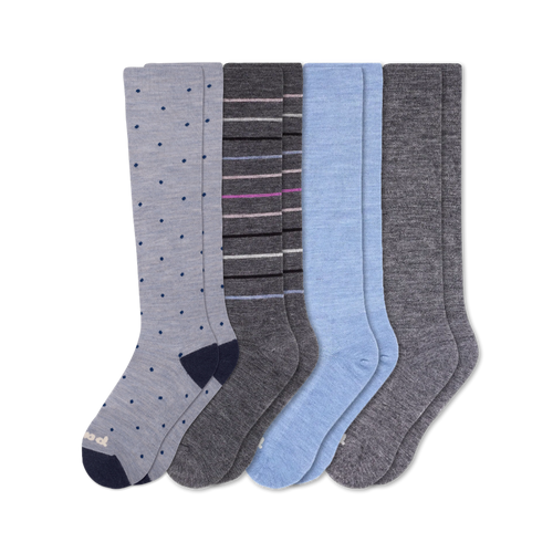 4 Pack - Women's Compression Socks