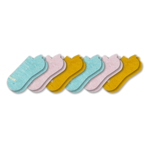 6 Pack - Women's Low Cut Pacas Socks