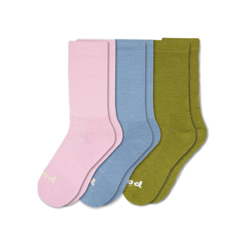 3 Pack - Women's Crew Pacas Socks