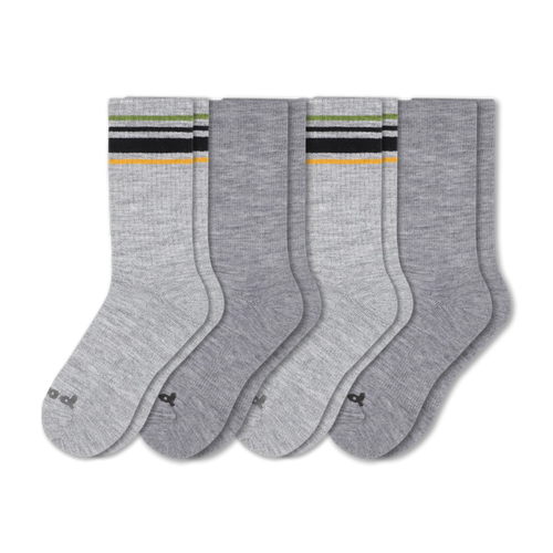 4 Pack - Men's Crew Pacas Socks