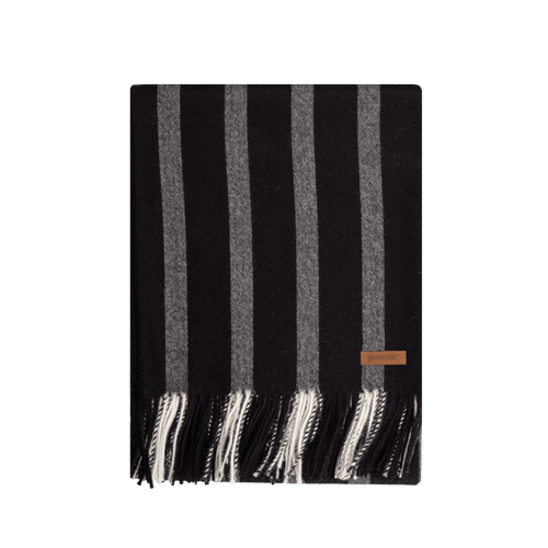 Ticking Stripe Throw Blanket