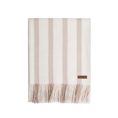 Ticking Stripe Throw Blanket