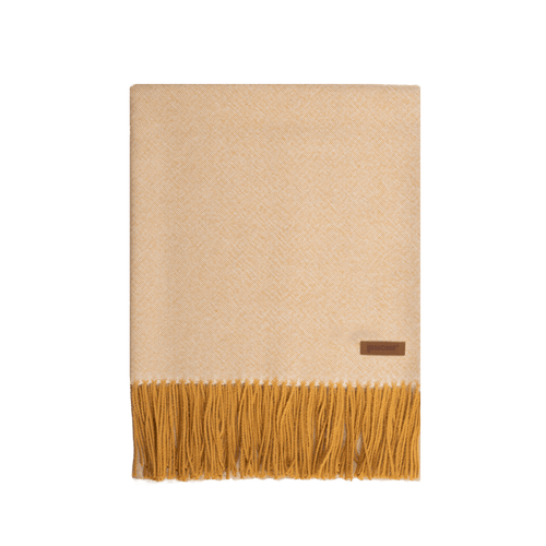 Two-Tone Throw Blanket